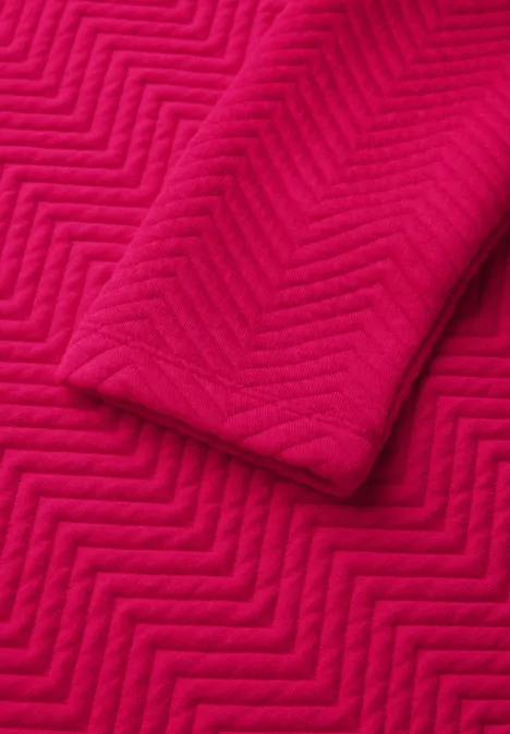 Strukturshirt barberry red