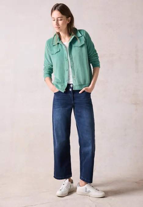 Cordjacke adriatic green
