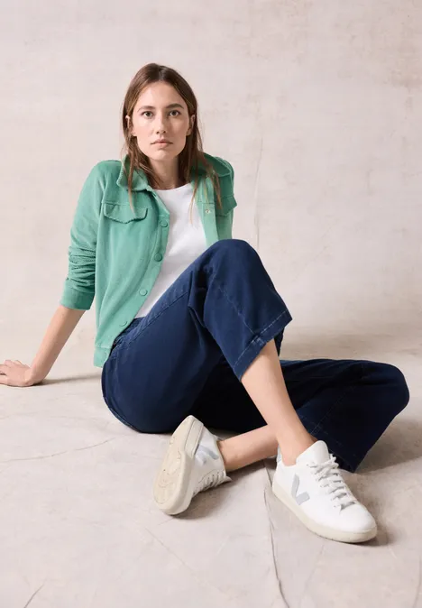 Cordjacke adriatic green