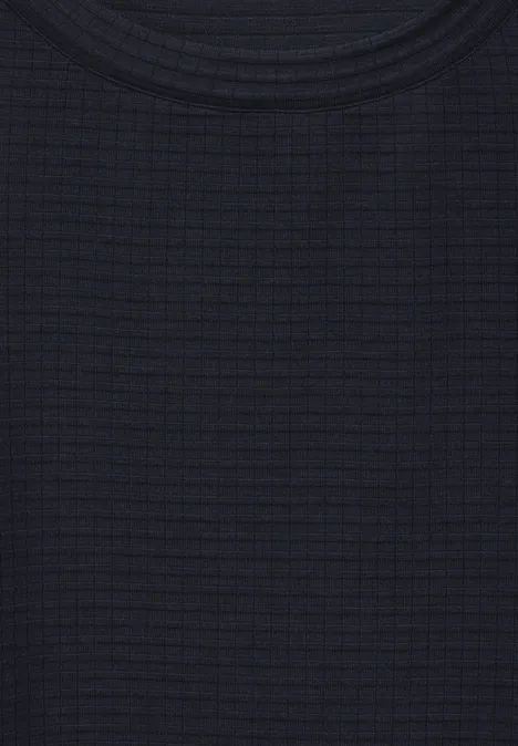 Strukturshirt universal blue