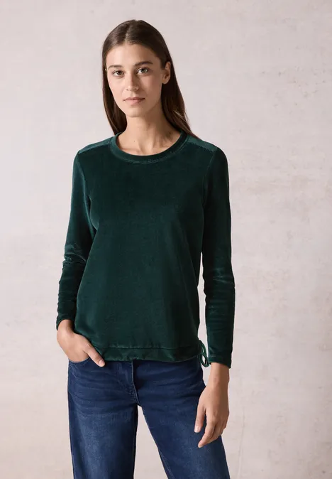 Corduroy overhemd fir green