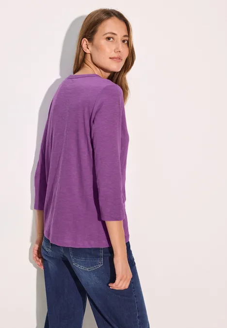 Tuniekachtig shirt iced violet