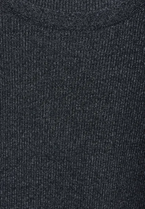 Geribd T-shirt universal blue melange