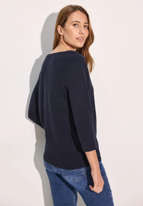 Raglan shirt universal blue