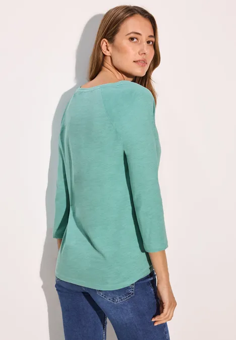 Raglan shirt adriatic green