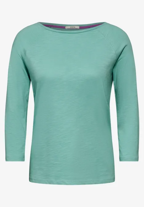 Raglan shirt adriatic green