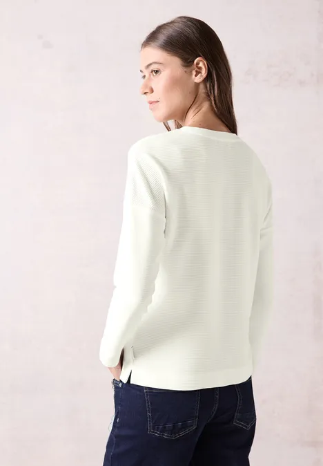 Ottomaans overhemd vanilla white
