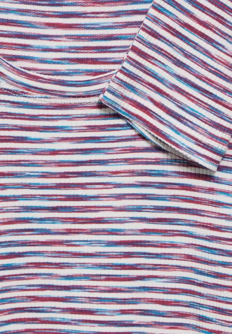 Gestreiftes Shirt multicolor pink