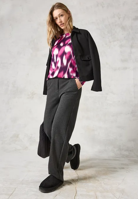 Bedrucktes Shirt beloved berry
