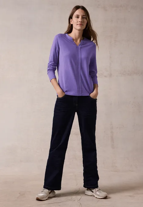 Blusenshirt wild lilac