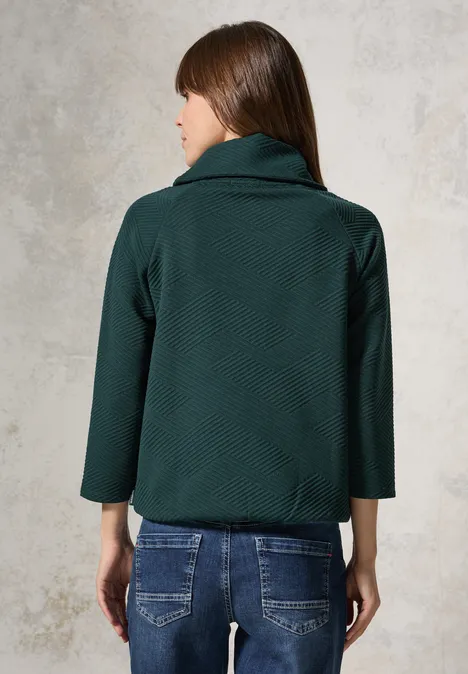 Shirt mit Schalkragen atlantic green