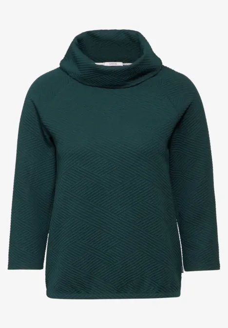 Shirt mit Schalkragen atlantic green