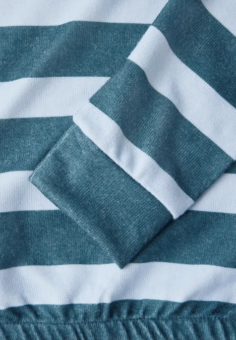 Shirt im Melange-Look aqua melange