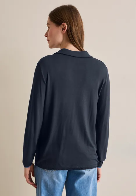 Shirt mit Hemdkragen universal blue