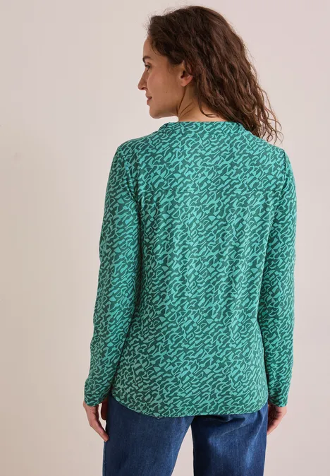 Shirt im Tunika-Look sea green