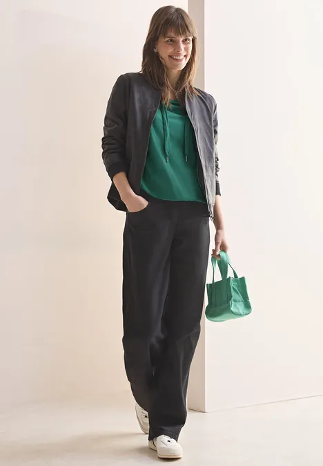 Shirt im Tunika-Look sea green