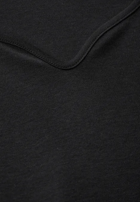 Langarmshirt Black