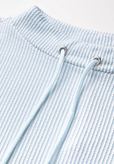 Gestreiftes Shirt fresh light blue