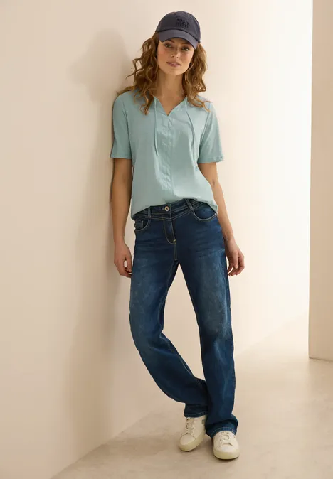 T-Shirt im Tunika-Look cool salvia green T-Shirt im Tunika-Look cool salvia green