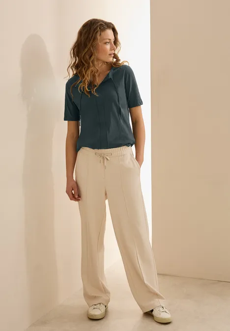 T-Shirt im Tunika-Look slate khaki