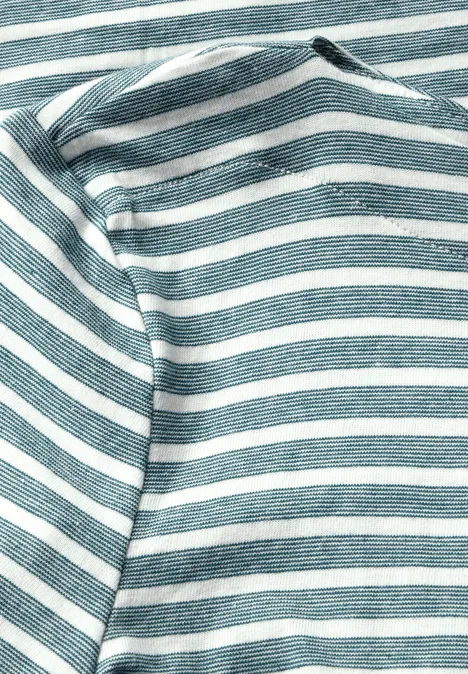 Basic Kurzarmshirt green lagoon