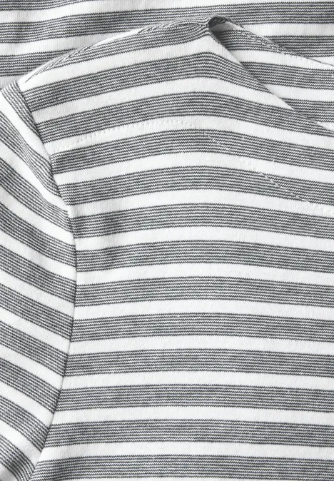 Basic Kurzarmshirt slate khaki