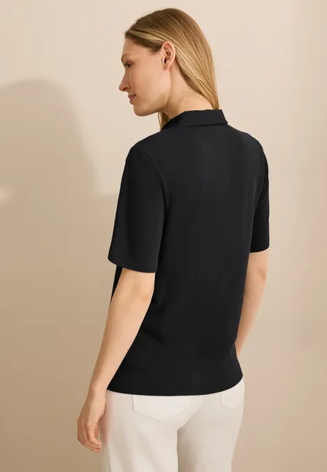 Poloshirt Black