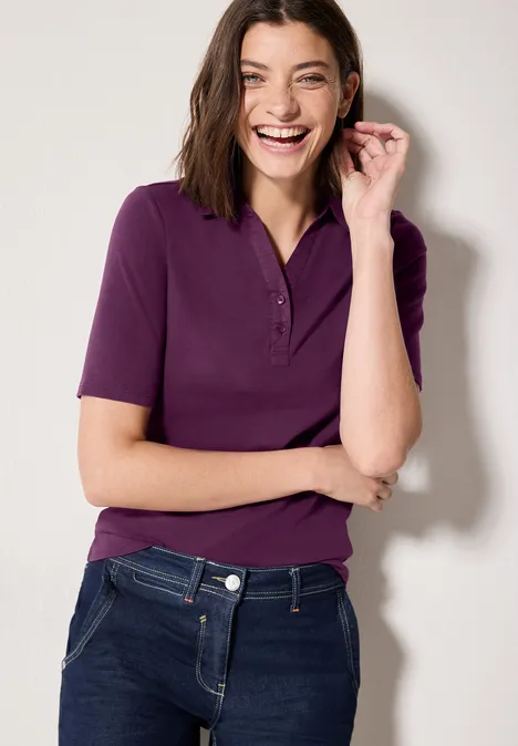 Poloshirt deep berry