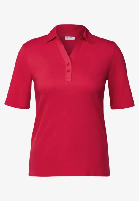 Poloshirt granita red