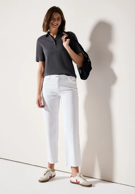 Poloshirt grey stone