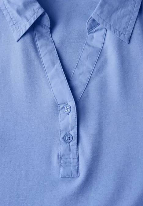 Poloshirt aster blue