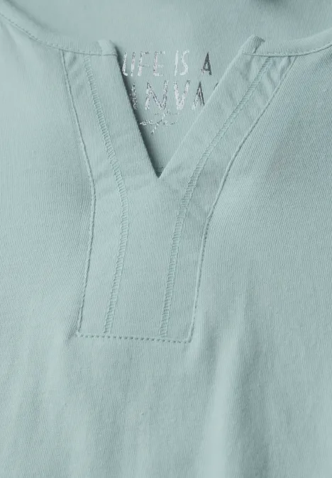 Shirt im Tunika-Look cool salvia green