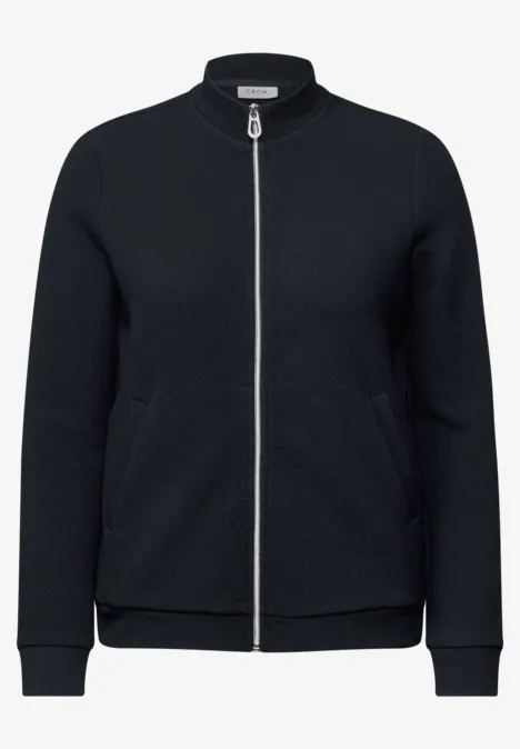 Jacke mit Stehkragen universal blue