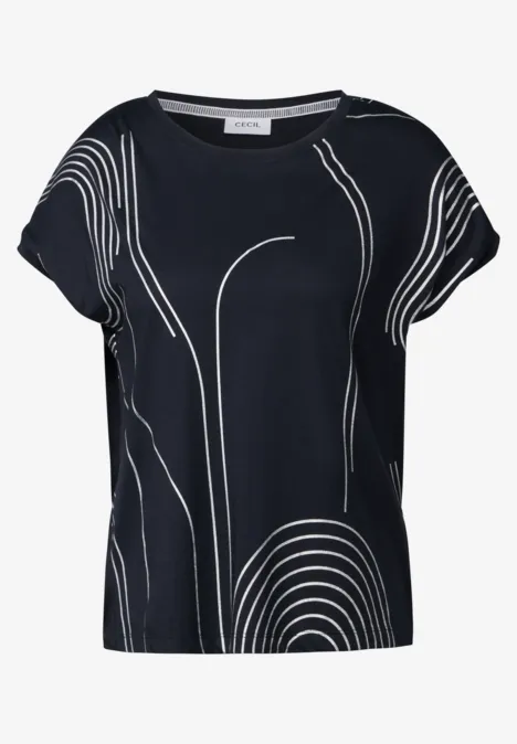 Shirt mit Print universal blue