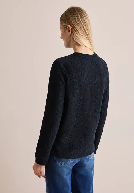 Jacquard Shirt universal blue