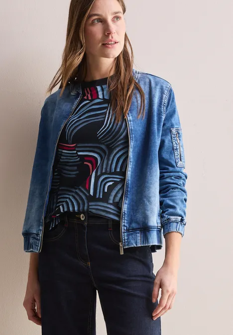 Bedrucktes Shirt universal blue