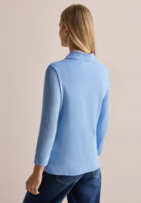 Piqué Poloshirt fresh light blue