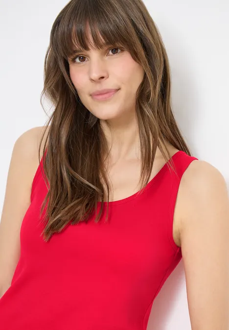 Basic Top glazed apple red