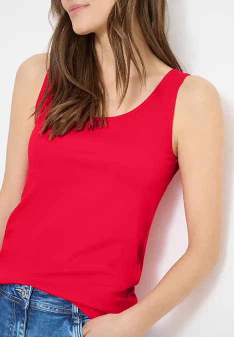 Basic Top glazed apple red