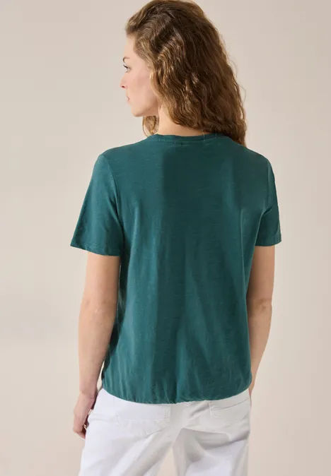 T-Shirt im Tunika-Look green lagoon