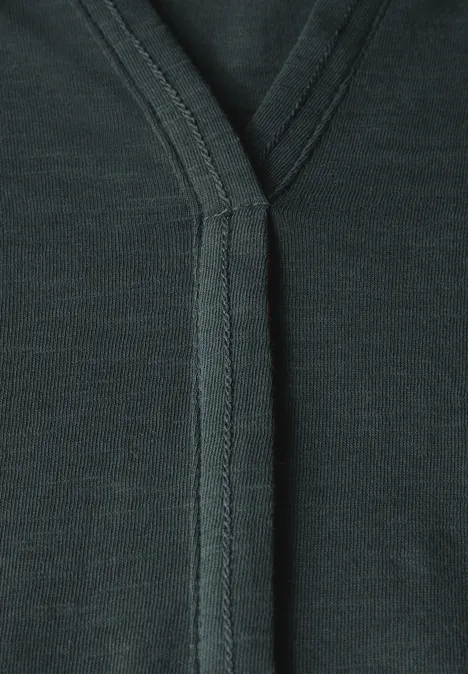 T-Shirt im Tunika-Look slate khaki