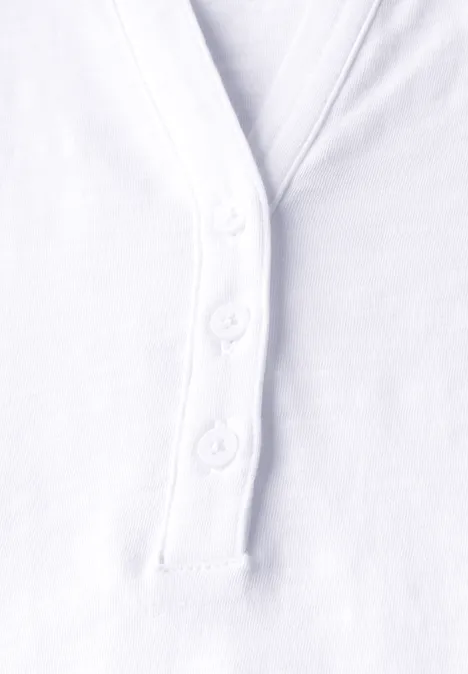 Shirt im Tunika-Look White