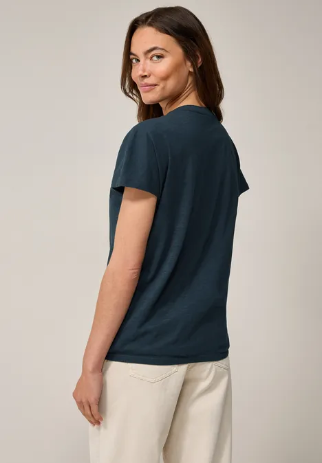 Shirt im Tunika-Look dark petrol blue