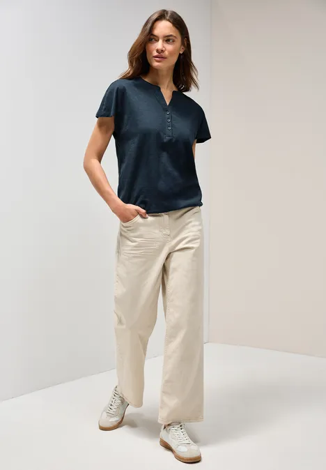 Shirt im Tunika-Look dark petrol blue