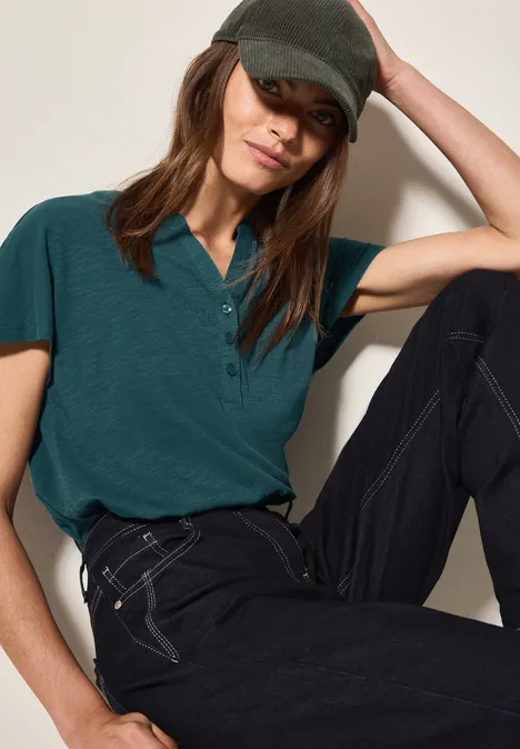 Shirt im Tunika-Look green lagoon