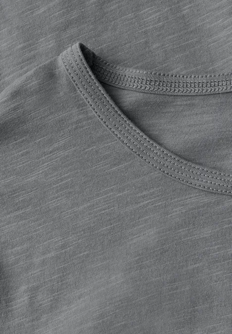 Basic T-Shirt graphite light grey