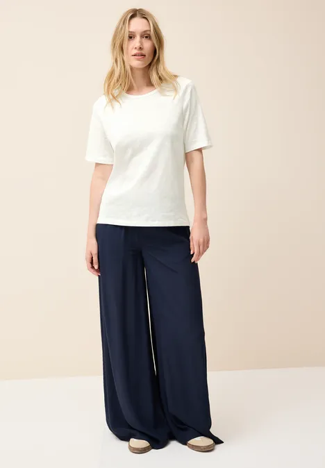 Basic T-Shirt vanilla white