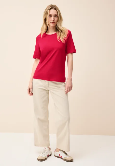 Basic Shirt glazed apple red