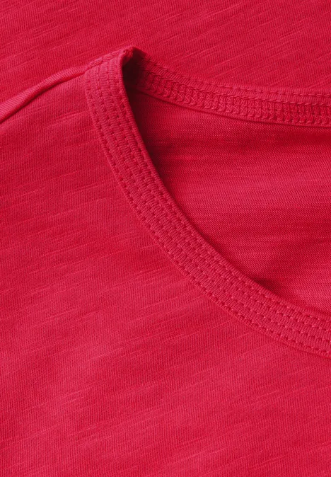 Basic Shirt glazed apple red