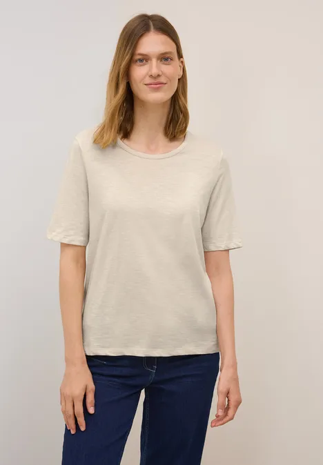 Basic T-Shirt light beige